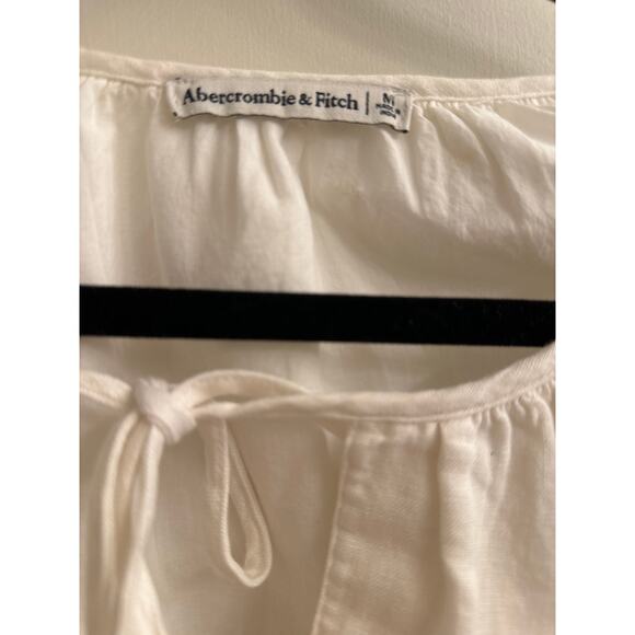 Abercrombie & Fitch White Blouse - Picture 3 of 4